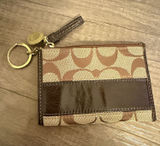Vintage coach mini skinny coin wallet Photo 0
