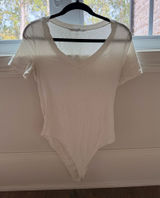 White boutique body suit Size M Photo 0
