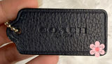 2" COACH Fob Bag Charm Hang tag Hangtag Photo 0