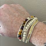 Victory Emerson Multicolor Beaded Wrap Bracelet Photo 0