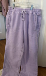 Abercrombie Purple Sweatpants Medium Photo 0