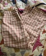SheIn Plaid Flare Trousers Photo 0