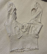 Billabong White Cropped Blouse Photo 0
