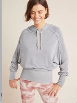 Free People Movement Ready Go Hoodie Women's XS Relaxed Workout Casual Top Grey Photo 0