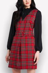 Riley & Rae Estelle‎ Plaid Dress Mini Size XXS Photo 0