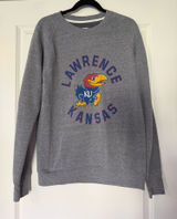 Charlie Hustle KU Lawrence Jayhawk Sweatshirt Photo 0