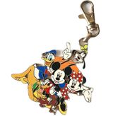 Vintage Disney Keychain 2008 Mickey Minnie Goofy Donald & Pluto Friends Photo 0