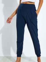 Beyond Yoga Spacedye Midi Jogger w/ Pockets - Nocturnal Navy Medium $110 Photo 0