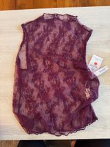 Lace shirt Purple Size L Photo 0