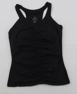 Prana Womens Black Racerback Yoga Tank‎ Top Size S Made in USA Activewear Photo 0