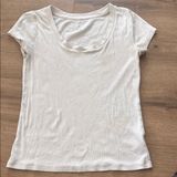 Classic White Women's Top Size M Photo 0