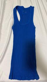 Aerie Tank Top Ribbed Blue Baby Photo 0