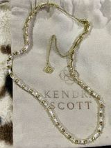 Kendra Scott Gold Necklace Photo 0