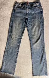 MOTHER The Rascal Ankle Fray Denim jeans size 30 Photo 0