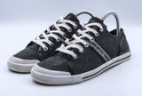 Coach Polly Signature Monogram Sneakers Womens 9B Black Jacquard Patent Low Top Photo 0