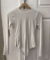 Soft Matte Seamless Long-Sleeve Crew Bodysuit Photo 0