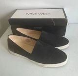 Women's Nine West Black Slip-On Sneakers Bomdia Size 9 M GUC! Photo 0