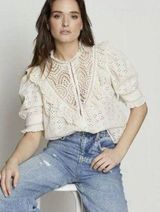 House of Harlow Lace Top Photo 0