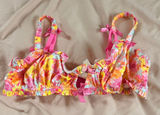 FOR‎ LOVE & LEMONS Victorias Secret PASTEL PUNCH BRALETTE BRA Small DD Ruffle Photo 0