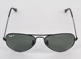 Ray-Ban Aviator Large Metal Total Black Polarized Sunglasses RB3025 002/58 Photo 0