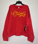 Brand New Kansas City Chiefs Sweatshirt Women XL Red NFL Crewneck Photo 0