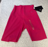 Nike Zenvy Womens Dri-FIT‎ High Rise 8 Inch Biker Shorts Pink DQ6003-666 Small Photo 0