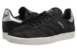 Adidas Gazelle Core Black suede Silver Metallic polka dots shoe sneakers 6.5 38 Photo 0