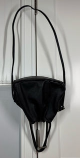 Hobo international Black leather darling satchel Shoulder Bag crossbody minimal Photo 0