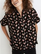 Madewell Corduroy Daily Shirt in Homestead Bouquet Floral Button Down Photo 0
