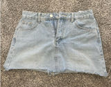 Denim mini skirt Blue Photo 0