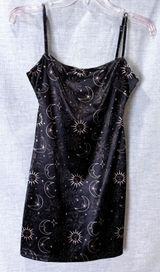 Urban Outfitters Celestial Sun Moon Mini Dress Rose Gold S Photo 0
