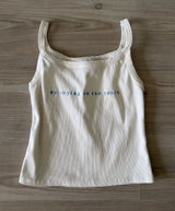 Emory Park Ribbed No Crying On The Yacht Tank Photo 0