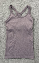 Lululemon Ebb To Street Tank Top Purple Ash Athletic Athleisure Yoga Women's 4 Photo 0