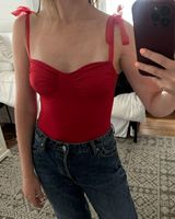 Princess Polly Red Bodysuit Photo 0