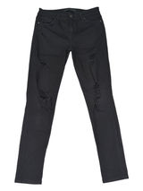Joe's Jeans The Icon Mid Rise Skinny Ankle Black‎ Distressed Ripped Womens 29 Photo 0