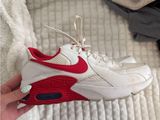 Nike Air Max White and Red Shoes Photo 0