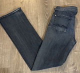 SEVEN FOR ALL MANKIND Bootcut Jeans Women‎ Size 30 Dark Wash Stretch Made In USA Photo 0