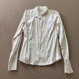 Vintage Banana Republic Fitted Pintucked Shirt Photo 0
