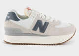 New Balance 574 Plus - Moonbeam Dark Arctic Grey Women’s Sneakers Platform Photo 0