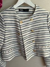 Stripped  Blazer Photo 0