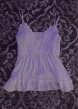 Cute white v cut tank !! Photo 0