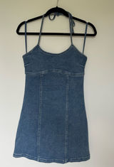 Aerie Denim Dress Photo 0