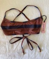 River Island Stripe Bikini Top Photo 0