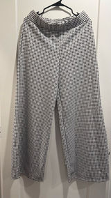 Maeve by Anthropologie Pants Women’s Checkered The Colette‎ Wide Leg Size M Photo 0