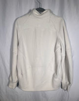 Lululemon Womens Fleece Zip Up Jacket Bone/Off White Xs/S Square Tag Photo 0