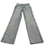 GRLFRND the Sara Super High Rise Slim Straight Jeans size 25 Photo 0