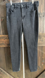 American Eagle High Rise Dream Stretch Black Jeggings Womens Size 10 Regular Photo 0