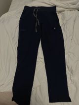 FIGS Navy Straight Leg Scrub Pants Photo 0