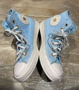Converse All Star Chuck Taylor High Top Light Blue Sneakers Women’s 6.5 Photo 0