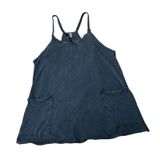 Free People FP Movement Hot Shot Mini Dress Womens S Black Romper Liner Pockets Photo 0
